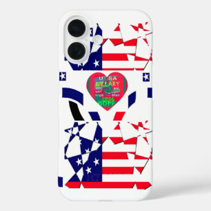 USA Hope Beautiful Amazing National Flag Design Ar iPhone 16 Case
