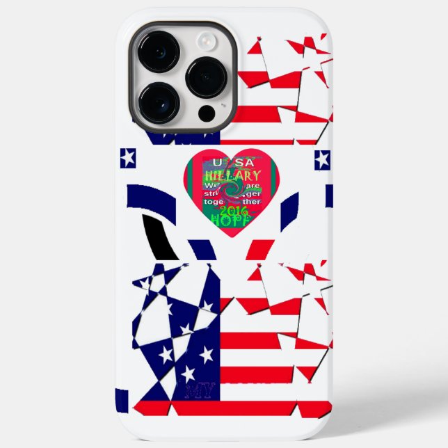 USA Hope Beautiful Amazing National Flag Design Ar Case-Mate iPhone Case (Back)