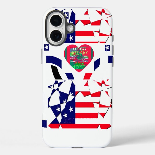USA Hope Beautiful Amazing National Flag Design Ar Case-Mate iPhone Case (Back)