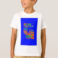 USA Hope Strong Together - A Patriotic Tapestry