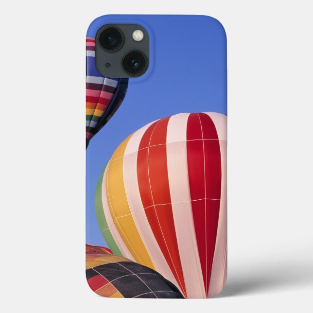 USA, Idaho, Teton Valley. Colourful hot-air Case-Mate iPhone Case (Back)