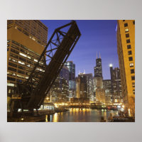 USA, Illinois, Chicago, Chicago River