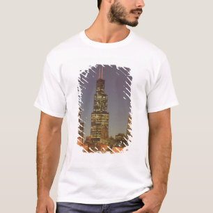 USA, Illinois, Chicago: City Skyline / Evening T-Shirt