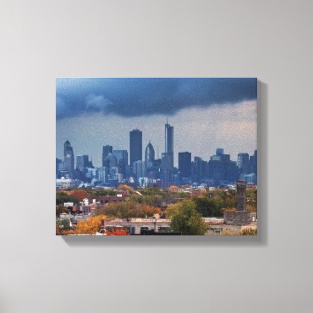 USA, Illinois, Chicago, cityscape Canvas Print (Front)