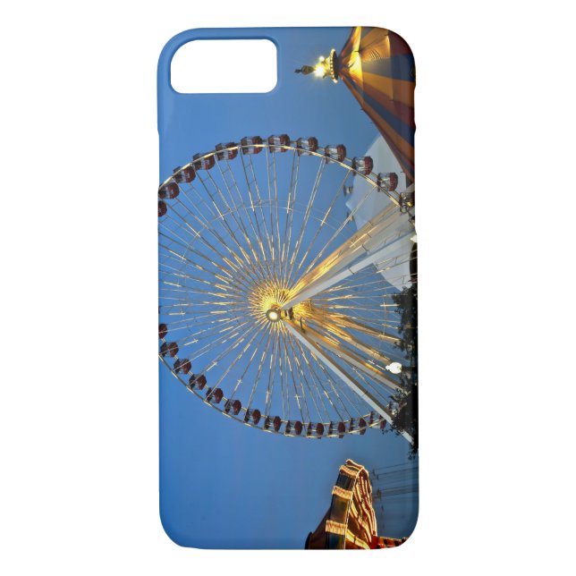 USA, Illinois, Chicago, Cityscapes, Lighted Case-Mate iPhone Case (Back)