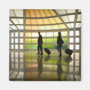 USA, Illinois, Chicago: O'Hare International Magnet