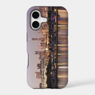 USA, Illinois, Chicago skyline at dusk