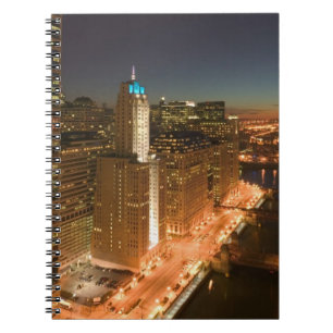 USA, Illinois, Chicago: The Loop: Buildings Notebook
