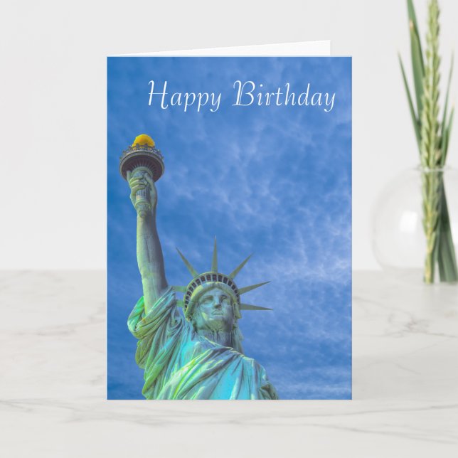 USA Image for birthday-greeting-card Card (Front)
