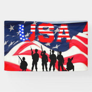 USA In Honour Banner