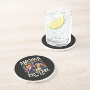 USA Independence 250th Anniversary 1776 2026 Coaster