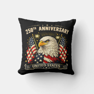 USA Independence 250th Anniversary 1776 2026 Patri Cushion