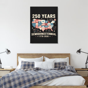 usa independence 250th anniversary canvas print