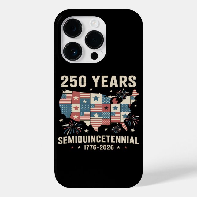 usa independence 250th anniversary Case-Mate iPhone case (Back)