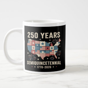 usa independence 250th anniversary large coffee mug