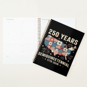 usa independence 250th anniversary planner