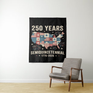 usa independence 250th anniversary tapestry
