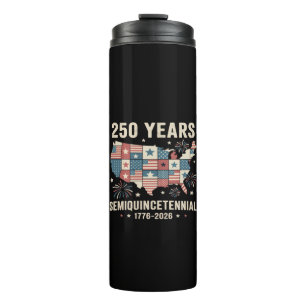 usa independence 250th anniversary thermal tumbler