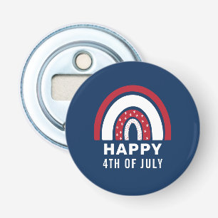 USA Independence Day 4th Of July American Rainbow Bottle Opener