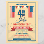 Usa Independence Day Flyer Template<br><div class="desc">Usa Independence Day Flyer Template</div>