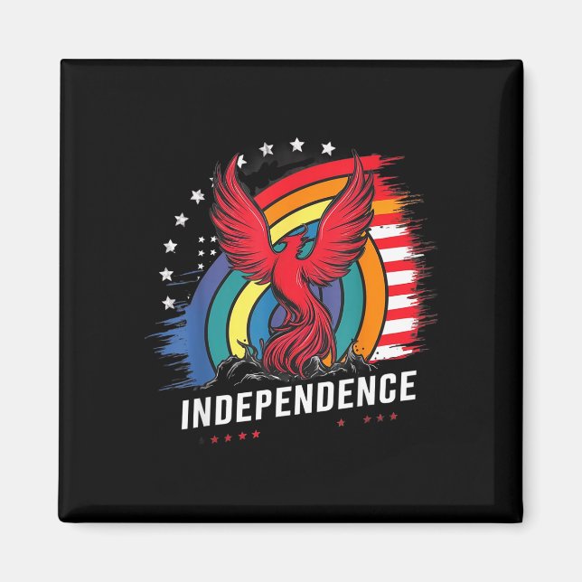 Usa independence day  magnet (Front)