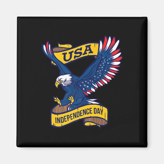 Usa independence day premium  magnet (Front)