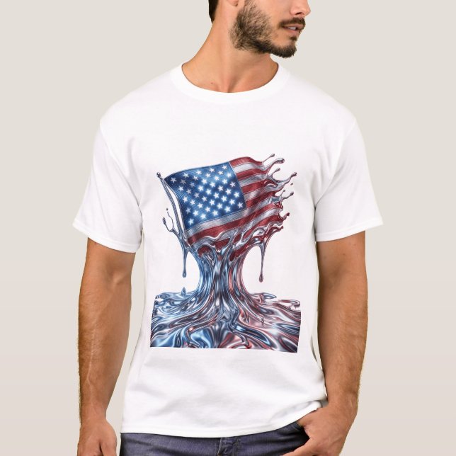 USA Independence Day T-Shirt (Front)