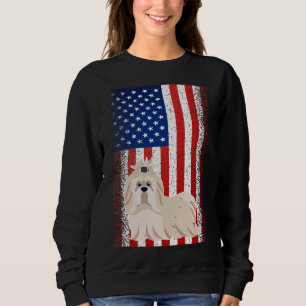 Usa Independence Day Template July 4th American Fl Sweatshirt