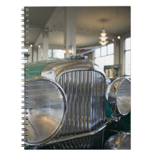 USA, Indiana, Auburn: Auburn, Cord, Duesenberg 14 Spiral Notebook