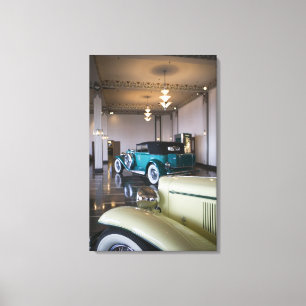 USA, Indiana, Auburn: Auburn, Cord, Duesenberg 8 Canvas Print