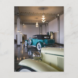 USA, Indiana, Auburn: Auburn, Cord, Duesenberg 8 Postcard