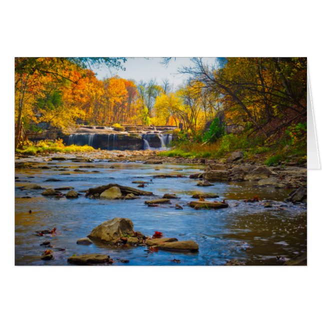 USA, Indiana. Cataract Falls State Recreation (Front Horizontal)