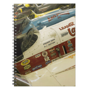 USA, Indiana, Indianapolis: Indianapolis Motor 2 Spiral Notebook