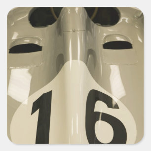 USA, Indiana, Indianapolis: Indianapolis Motor 4 Square Sticker