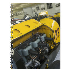 USA, Indiana, Indianapolis: Indianapolis Motor Spiral Notebook