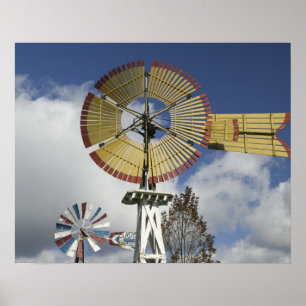USA, Indiana, Kendallville: Mid, America Poster