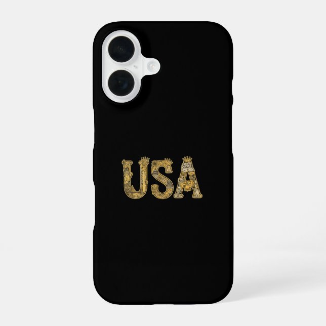 USA iPhone 16 CASE (Back)