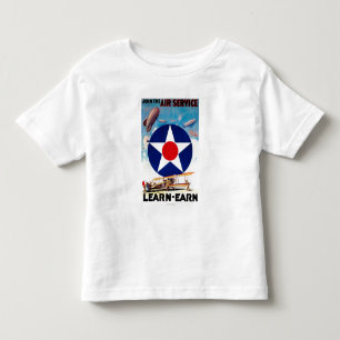 USA - Join the Air Service Learn-Earn Toddler T-Shirt
