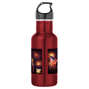 USA JULY 4th 250 Years Trump Excellence  532 Ml Water Bottle