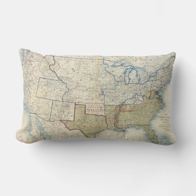 USA June 1861 Lumbar Cushion (Front)