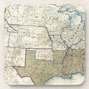 USA June 1864 Coaster