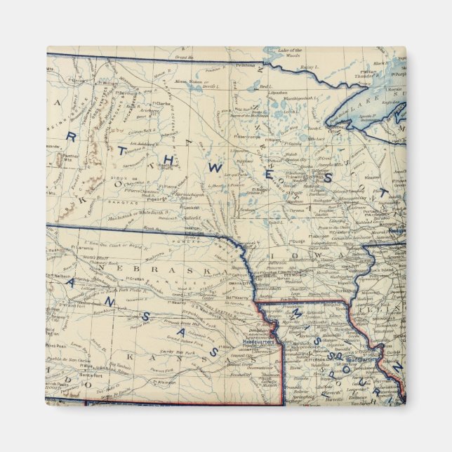 USA June 1864 Magnet (Front)