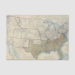 USA June 1864 Tissue Paper