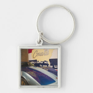 USA, Kentucky, Bowling Green: National Corvette 2 Key Ring