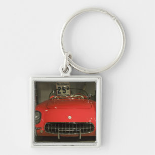 USA, Kentucky, Bowling Green: National Corvette 3 Key Ring