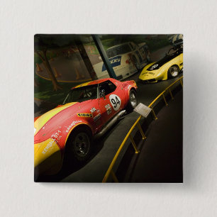 USA, Kentucky, Bowling Green: National Corvette 4 15 Cm Square Badge