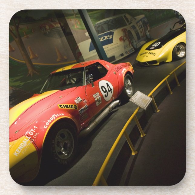 USA, Kentucky, Bowling Green: National Corvette 4 Coaster (Front)