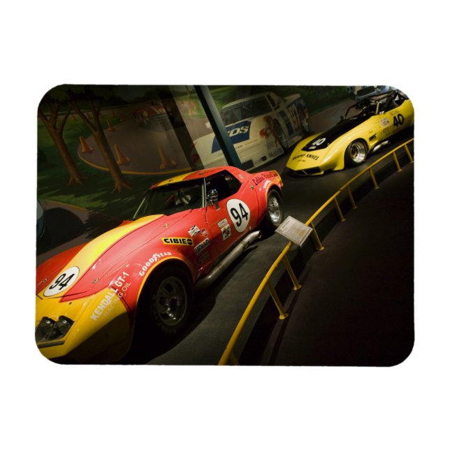 USA, Kentucky, Bowling Green: National Corvette 4 Magnet (Horizontal)