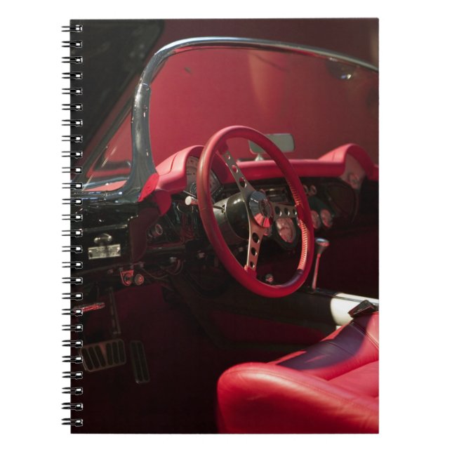 USA, Kentucky, Bowling Green: National Corvette Spiral Notebook (Front)