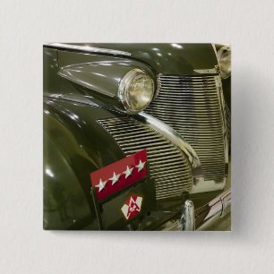 USA, Kentucky, Fort Knox: Patton Museum of 15 Cm Square Badge